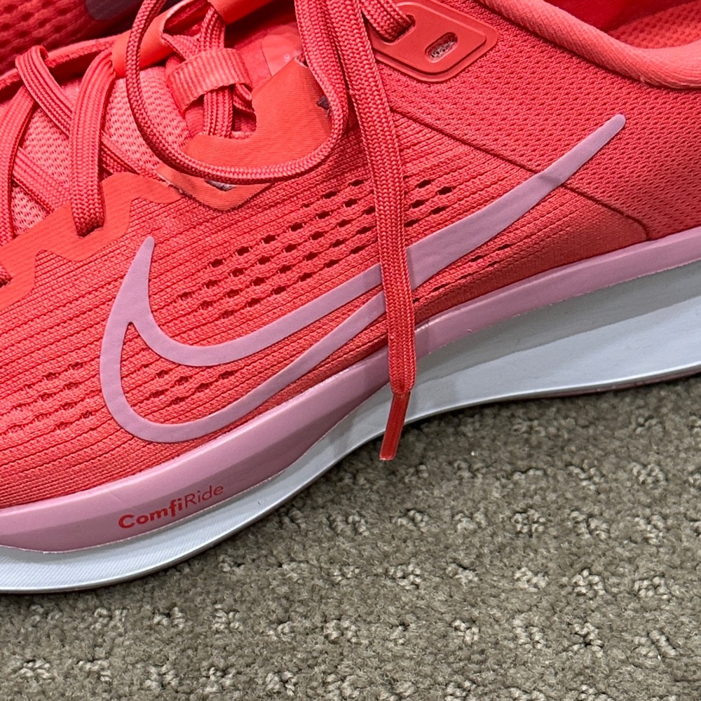 Nike Women's Coral/Purple Running Shoes - Lightweight Trainer 10Med - Picture 8 of 9